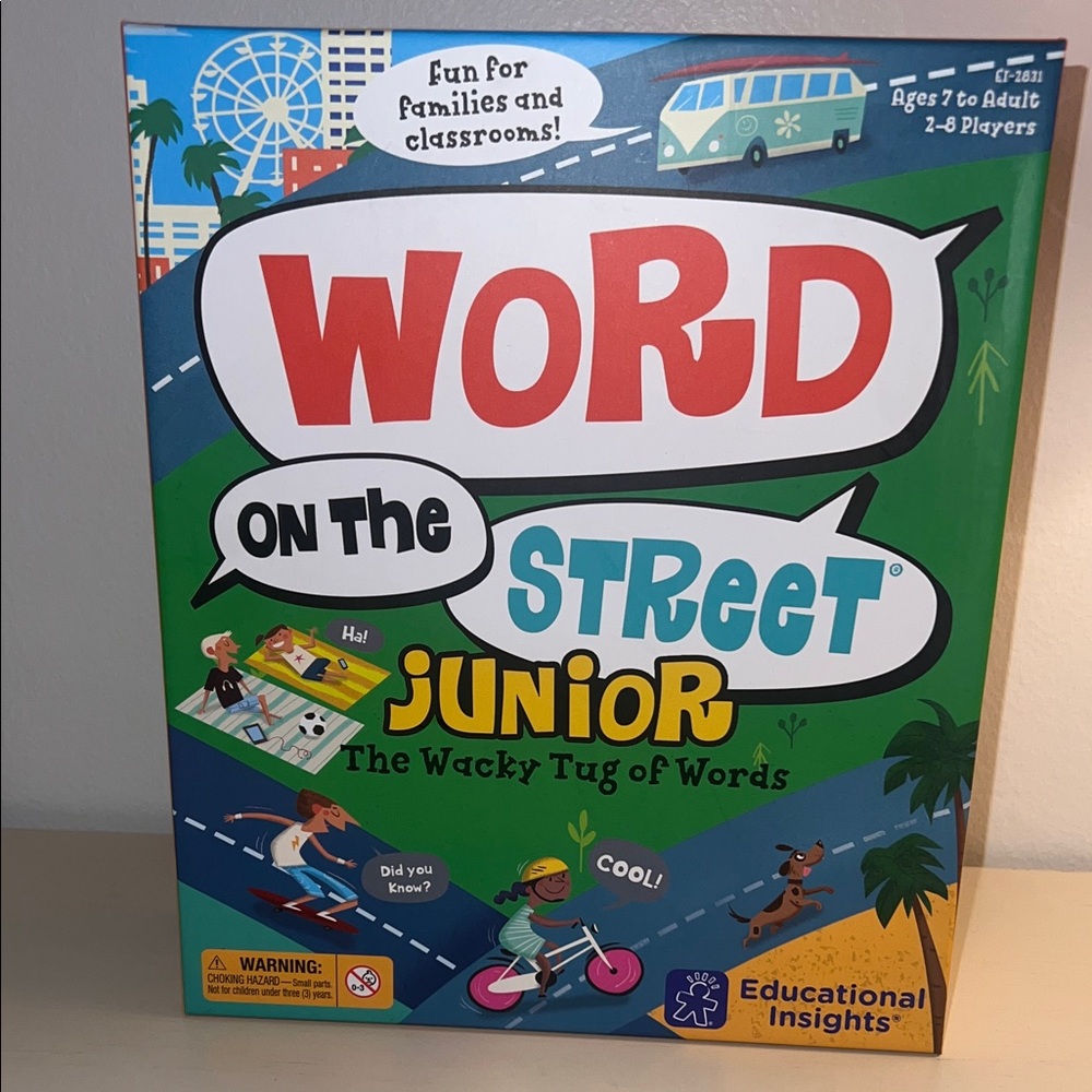 ✅ NWT Word on the Street Junior Game